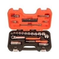Bild av Bahco SL34 Hylsnyckelsats 34 delar, 1/4&quot;, 3/8&quot;