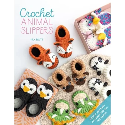 Bild av Crochet Animal Slippers: 60 Fun and Easy Patterns for All the Family: 2