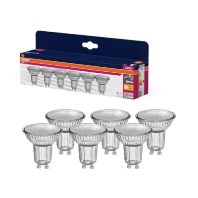 Bild av OSRAM LED reflektor GU10 4,3W 827 36 6 pack