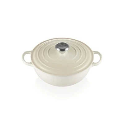Bild av Le Creuset Stekgryta gjutjärn, 24 cm, 3,1 L, Maräng, 21114247160430