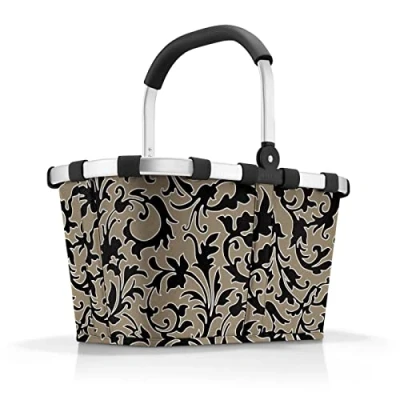 Bild av reisenthel carrybag Baroque marble stabil inköpskorg med gott om lagringsutrymme och praktisk innerficka, elegant vattenavvisande design, marmor, En Storlek, Extra ficka
