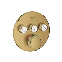 Bild av Grohe Grohtherm SmartControl Thermostat for installation with 3 valves Brushed Warm Sunset