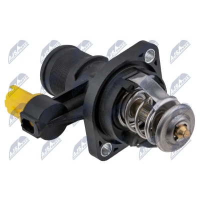 Bild av NTY CTM CT 016 Termostat, kylvätska 105C utan tätning med sensor PEUGEOT: 308 I SW, 307 Kombi, CITROËN: C5 II Hatchback, Kombi