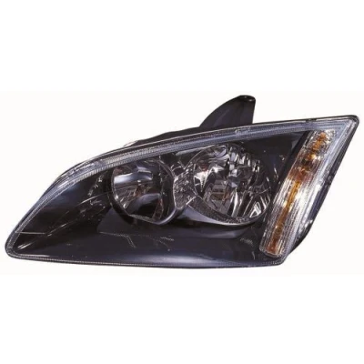 Bild av ABAKUS 431 1169R LDEM2 Phares droit H7, H1 jaune Boîtier avec intérieur noir PX26d, P14.5s FORD: FOCUS 2, 2 Kombi, Cabriolet