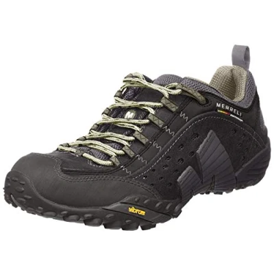 Bild av Merrell Herren Intercept Trekking und Wanderhalbschuhe, Schwarz (Smooth Schwarz), 48 EU
