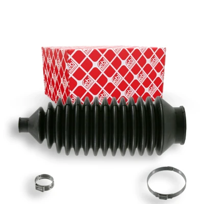 Bild av FEBI BILSTEIN 22558 Jeu de joints soufflets, direction Caoutchouc Essieu avant droit avec colliers VOLVO: 340 360 Berline