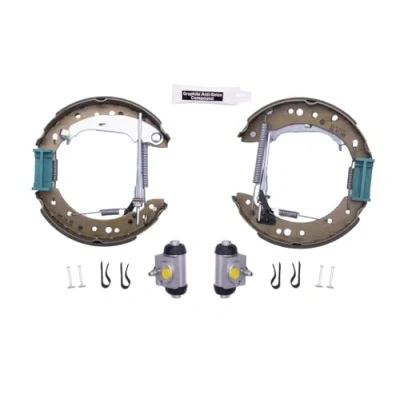 Bild av HELLA Shoe Kit Pro 8DB 355 022 931 de freins, freins à tambours avec cylindre roue, élément d&#039;ajustage MITSUBISHI: COLT 6