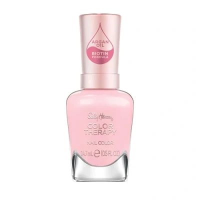 Bild av Sally Hansen Color Therapy permanent nagellack, vårdande formel berikad med oljor: nattljus argan och acai, nr 537 tulle much