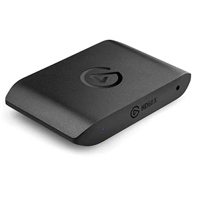 Bild av Elgato HD60 X Strömma och spela in i 1080p60 HDR10 eller 4K30 med ultralåg latens på PS5, PS4/Pro, Xbox Series X/S, One OBS mer, fungerar PC Mac, svart