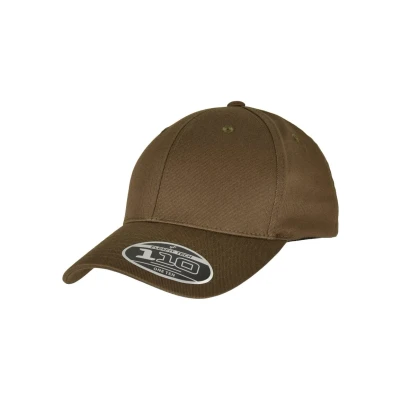 Bild av Flexfit Curved Visor Snapback Keps, Storlek: One Size, Olive
