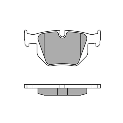 Bild av MEYLE 025 235 5017/PD Jeu de plaquettes frein PD Quality Essieu arrière préparé pour indicateur d&#039;usure avec tôle anti bruit BMW: 3 Berline