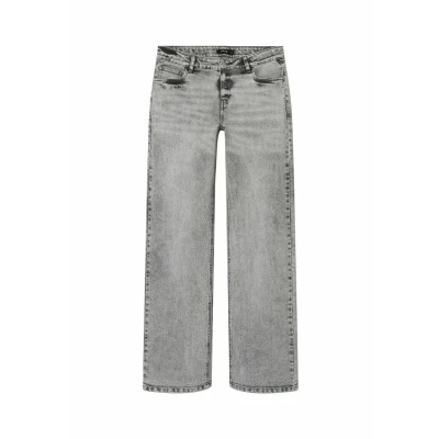 Bild av Nlftianna DNM Lw Wide byxa Noos, Ljusgrå denim, 140