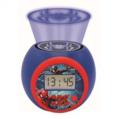 Bild av Marvel Spider Man Projector Väckarklocka, Blå