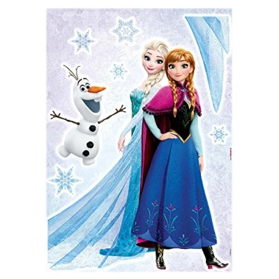 Bild av Komar Frozen Sisters Klistermärken, Flerfärgad, 50 x 70 cm