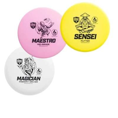 Bild av DISCMANIA Diskgolfo disku rinkinys Active 3 Soft Disc Set
