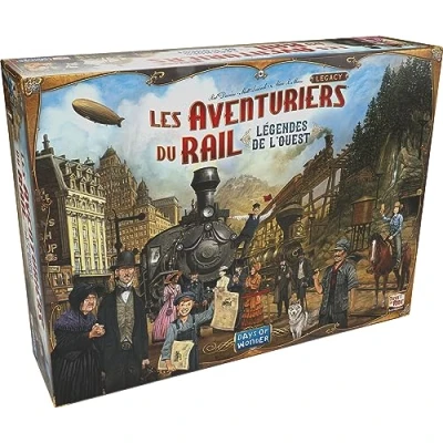 Bild av Asmodee Ticket to Ride Legacy: Legends of the West AVE30 Brädspel, Flerfärgad, En Storlek