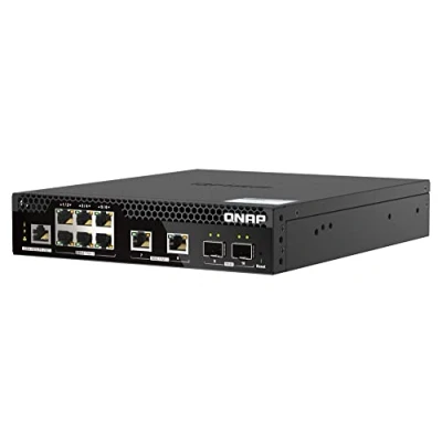 Bild av QNAP QSW M2106P 2S2T 6 portar 2,5 GbE RJ45