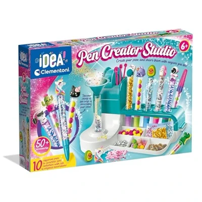 Bild av Clementoni Pen Creator Studio: Personligt penntillverkningskit för barn, konst och hantverk (6+ år)