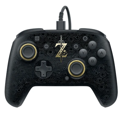 Bild av Switch Breath of Wild Faceoff Deluxe Wired Pro Controller