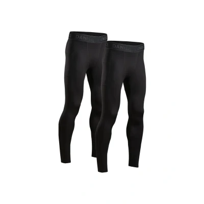 Bild av Danish Endurance Compression 2 PACK Långkalsonger, Storlek: Large, Black