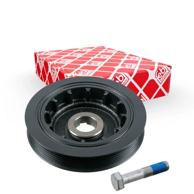 Bild av febi BILSTEIN 47164 Poulie Damper 6PK 158 5 avec vis Plus PEUGEOT: 508 I SW, Berline, CITROËN: C5 3, III Break
