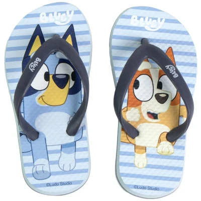 Bild av CERDÁ LIFE&#039;S LITTLE MOMENTS Flip flops för barn, bekväma och halkfria sandaler från Bluey rolig design, Ljusblå, 30/31 EU
