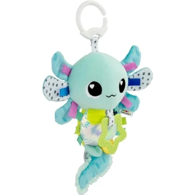 Bild av LAMAZE Alise die Axolotl Clip &amp; Go Babybarnvagnsleksak sensorisk för spädbarn tidig pedagogisk leksak från 06 månader fackmannamässigt utvecklad nyfödda gåvor till babyshower