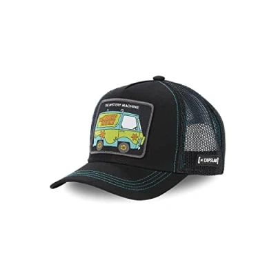 Bild av Capslab Svart Trucker Keps Scooby Doo The Mystery Machine Black @ Hatstore