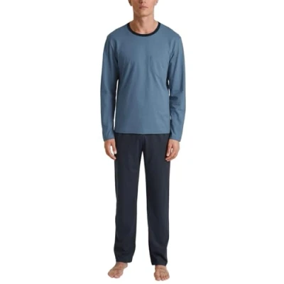 Bild av CALIDA Relax Essentials Pyjamas Coronet Blue, storlek 4648, Koronettblå, 46 48