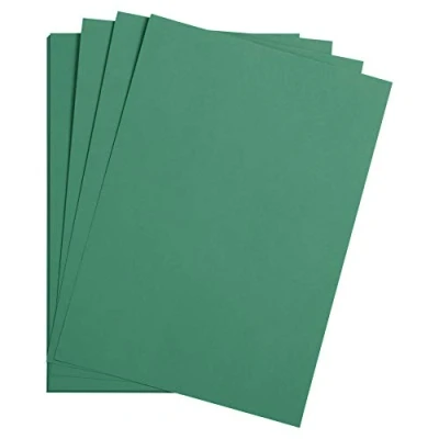Bild av Clairefontaine 975351C förpackning med 25 pysselkartonger Maya, 185 g, DIN A3, 29,7 x 42 cm, 1 pack, grangrön
