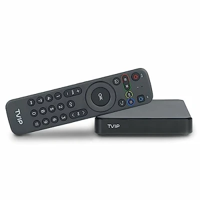 Bild av TVIP Lan Kabel 300mbit Fiwiko + S Box v.706 4K UHD Android 11 IP Receiver (HDR, Dual WiFi, LAN, Bluetooth, HDMI, USB, MicroSD)