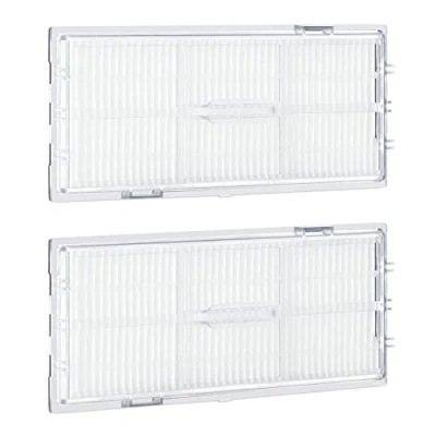 Bild av kwmobile 2X ersättningsfilter kompatibla med Roborock S7/S7+/T7S set 2 robotdammsugare reservdel filter pack