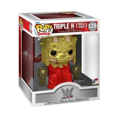 Bild av Funko POP! Deluxe: Triple H (Skull King) WWE Vinylfigur för samlare Presentidé Officiell merchandise Leksaker barn och vuxna Sportfans Modellfigur utställning