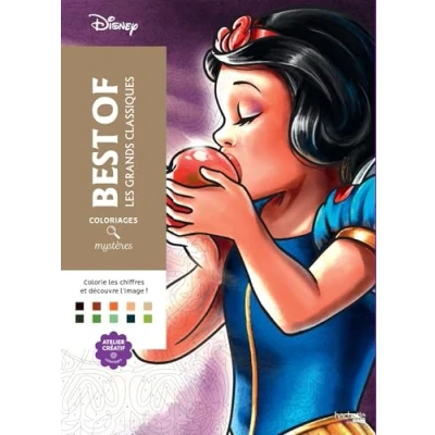 Bild av Disney Coloriages mystères: Best of Les Grands classiques