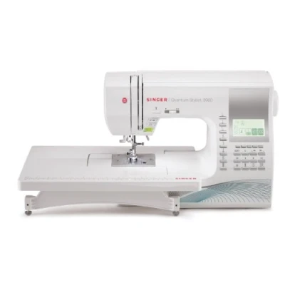 Bild av Singer Quantum Stylist 9960 Symaskin 600 stygn 13 enstegsknapphål LCD bildskärm