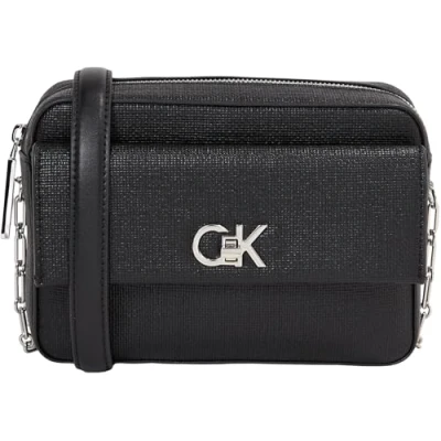 Bild av Calvin Klein kvinnors ficka kamera väska väska_TEX Crossover, Ck svart, svart