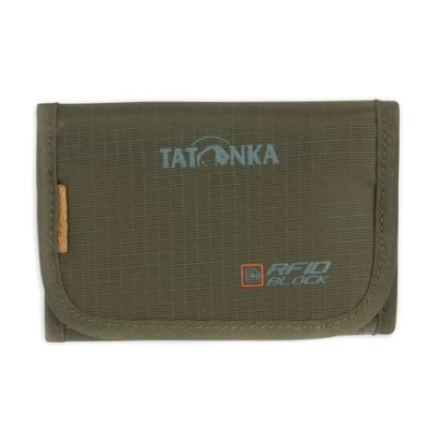 Bild av Tatonka Plånbok Folder RFID B med blockerare TÜV certifierad oliv 9 x 12 2 cm