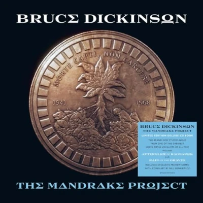 Bild av Bruce Dickinson The Mandrake Project (Deluxe Cd Media Book) (CD)
