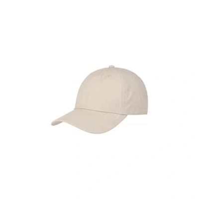 Bild av Stetson Ducor Guard Fullcap Damer/Herrar bomullskeps solskydd med skärm, Sluten på baksidan sommar Vår XXL (62 63 cm) beige