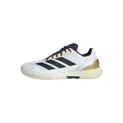 Bild av adidas Performance Defiant Speed 2 All court tennisskor, Storlek: 40, White/core black/aurora plum Textil/syntet