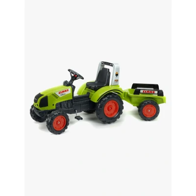 Bild av Falk Claas Arion 430 Traktor med Släpvagn