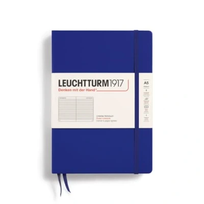 Bild av Leuchtturm1917 369793 Notebook Medium (A5), inbunden, 251 numrerade sidor, bläck, linjerad