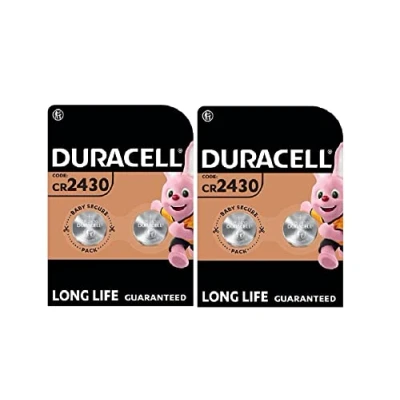 Bild av 4X Duracell Cr 2430 Lithium (2 x blister med 2 batterier) 4 batterier