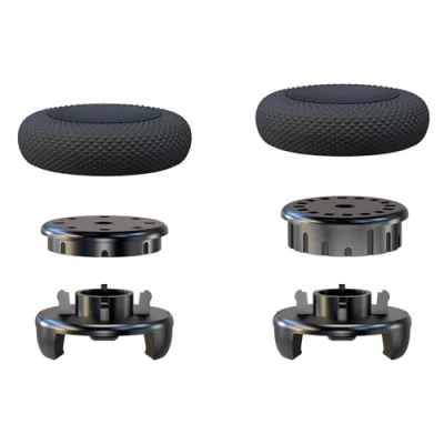 Bild av EXknight Höjdjusterbara Tumkontroller för PS5 och PS4 Kontroller, 1 Mid Rise (2 Höjder: 7 8MM), High (4 9 10 11 12MM)