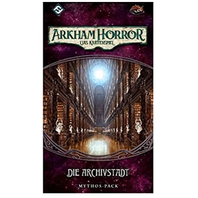 Bild av Asmodee Fantasy Flight Games Arkham Horror: LCG The Archivstadt Förlängning Expertspel Kortspel 1 4 spelare Från 14 år 45 minuter tyska