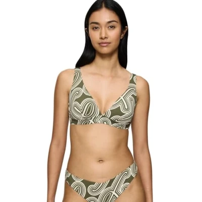 Bild av Triumph FLEX Smart Summer Plunge Bikiniöverdel, Storlek: 70A 80C, Green