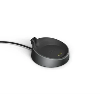 Bild av Jabra Evolve2 75 laddningsstativ med USB A kabel 1 x Laddningsstation för stereohörlurar (svart version) snabb laddning svart