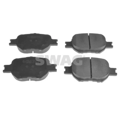 Bild av SWAG 81 91 6578 Jeu de plaquettes frein Essieu avant contact signal d&#039;usure exclu TOYOTA: Corolla IX 3/5 portes, Celica VII Coupe, Verso