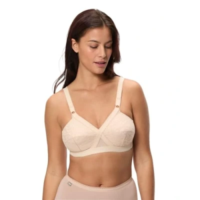 Bild av Playtex Dam Cross Your Heart Icke trådad BH, BEIgE, 80C