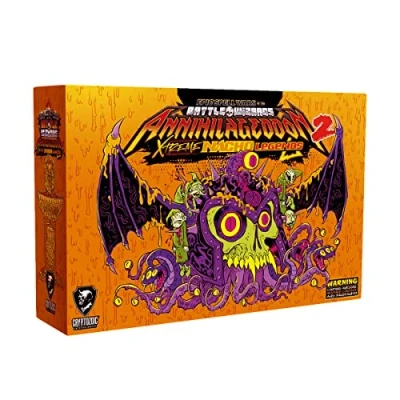 Bild av Cryptozoic Epic Spell Wars of The Battle Wizards Annihilageddon 2: Xtreme nacho Legends (detaljversion) Explosivt kortspel från 17 år för 2 till 5 spelare engelska